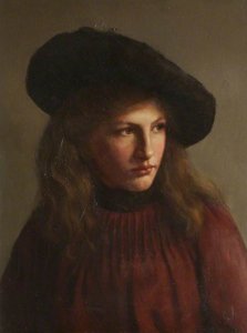 Portrait Of A Girl In A Cap — Patti Mayor