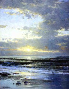 Sunrise On The Beach — William Trost Richards