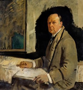 Study For A Portrait Of Leonard Stokes