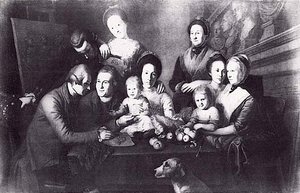 The Peale Family, (painting) — Charles Willson Peale