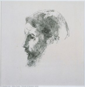 Portrait Of Bonnard (artist — Odilon Redon
