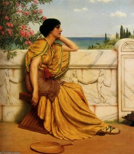 Untitled (8871) — R.b.a John William Godward