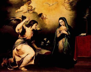 Annunciation 2 — Bartolomé Esteban Murillo