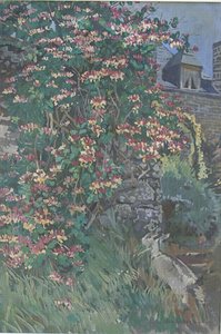 Chèvre Et Chèvrefeuille À La Grande Vigne — Yvonne Jean Haffen