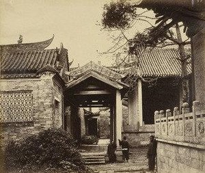 Name Hui Kung Temple, Canton — Felice Beato