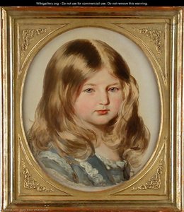 Princess Amalie Von Sachsen-coburg-gotha — Franz Xavier Winterhalter