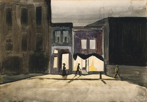 Night Walkers — Charles Burchfield