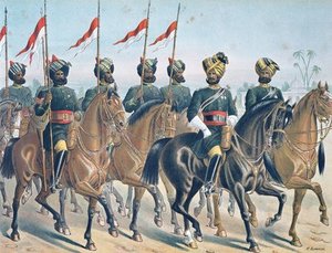 The 2nd Bombay Lancers — Richard Simkin