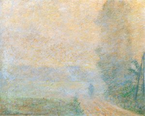Path In The Fog — Claude Monet, Impressionism