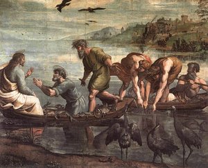 The Miraculous Draught Of Fishes — Raphael