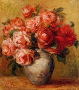 Still Life With Roses — Pierre-auguste Renoir