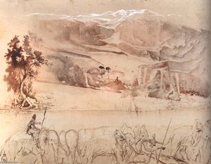 Hannibal Crossing The Aps — Salvador Dalí, Surrealism