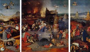 Triptych Of Temptation Of St Anthony — Hieronymus Bosch
