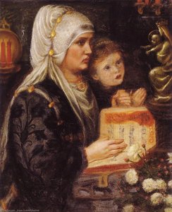 The Two Mothers — Dante Gabriel Rossetti