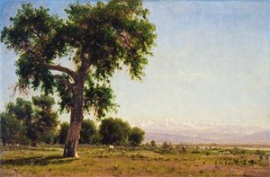 Cattle Grazing Along The Platte — Thomas Worthington Whittredge