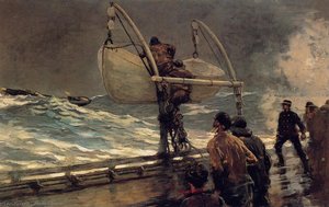 The Signal Of Distress — Winslow Homer, American Romanticism