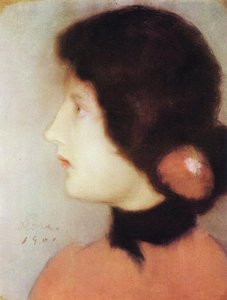 Cléo De Merode's Kin — József Rippl-rónai