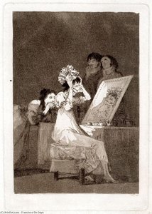 Hasta La Muerte 1 — Francisco José De Goya Y Lucientes, Romanticism