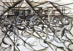 Velocity Of An Automobile — Giacomo Balla