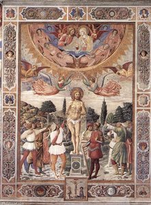 Martyrdom Of St Sebastian — Benozzo Gozzoli