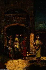 The Executioner — Adolphe Joseph Thomas Monticelli