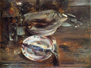 Cat's Breakfast — Lovis Corinth