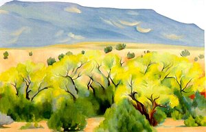 Cottonwood Iii — Georgia O'keeffe