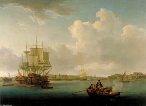 View On The Thames At Greenwich