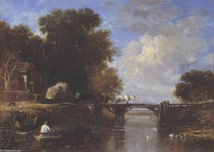 Wooden Bridge — Sir Augustus Wall Callcott