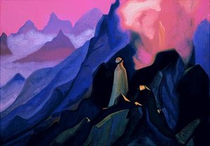 Mohammed On Mount Hira — Nicholas Roerich