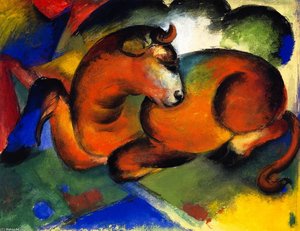 Red Bull — Franz Marc, Early Expressionism