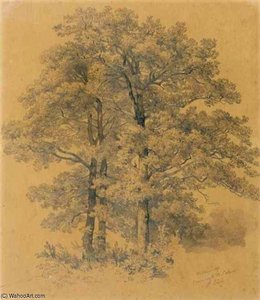 Three Trees — Robert Zund, Contemporary Realism