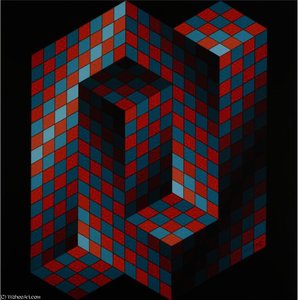 Gestalt 1 — Victor Vasarely