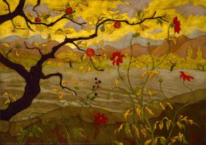 Apple Tree With Red Fruit — Paul Elie Ranson