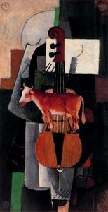 Cow And Violin — Kazimir Malevich