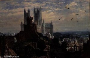 Lincoln Cathedral From The South — Louise Rayner