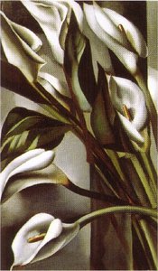 Calla Lilies — Tamara De Lempicka