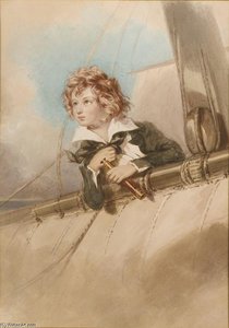 Young Nelson — Arthur Hacker