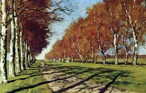 Big Road. Sunny Autumn Day. — Isaak Ilyich Levitan