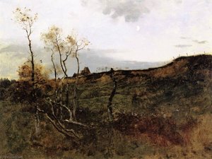Landscape At Dusk — Henri-joseph Harpignies