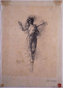 Fortune. Study For Window, Frick Building, Pittsburgh — John La Farge