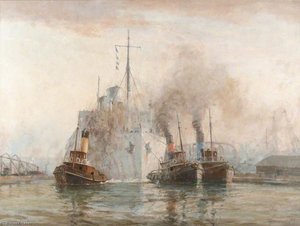 The Steamship 'rangitata' And Other Vessels — Arthur James Wetherall Burgess