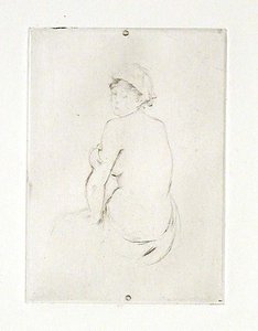 Seated Nude — Berthe Morisot