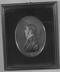 Profile Bust Of A Young Man — John Christian Rauschner, Neoclassical