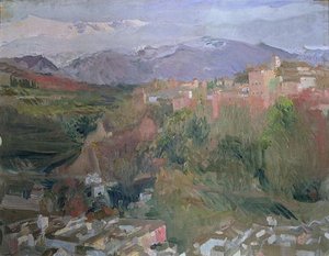 Granada — Joaquín Sorolla Y Bastida, Impressionist Landscape