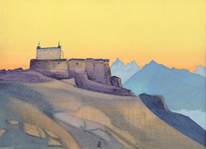 Sissu Monastery — Nicholas Roerich, Symbolism