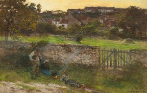 Les Chemineaux — Léon Augustin L'hermitte