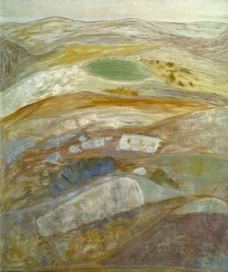 Landscape, West Penwith Moor — Adrian Durham Stokes, Expressionism