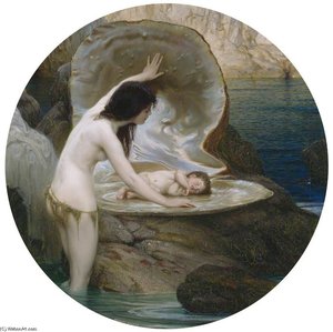 A Water Baby — Herbert James Draper