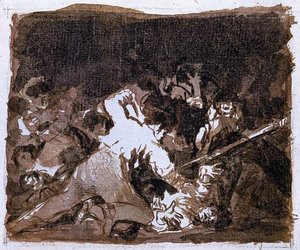 War Scene — Francisco José De Goya Y Lucientes, Romanticism